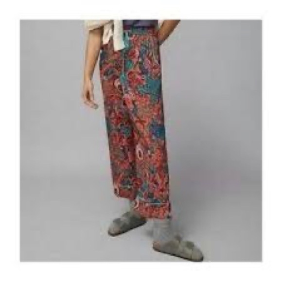 Anthropologie Emma Shipley Extravaganza sleep lounge pants - Picture 1 of 9